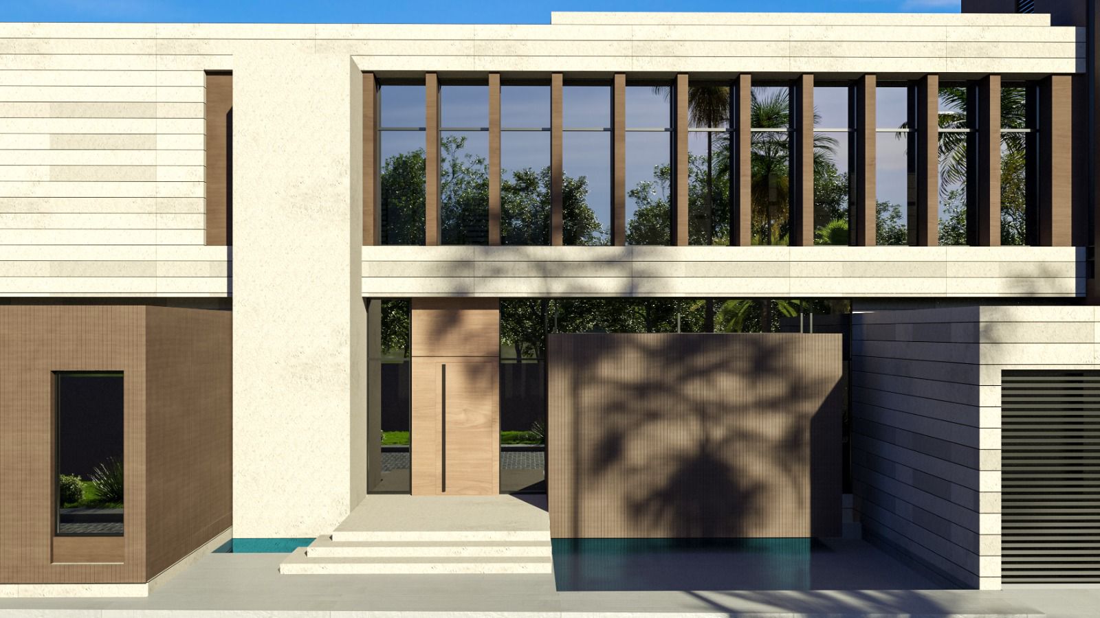 Hamala Gardens entrance elevation