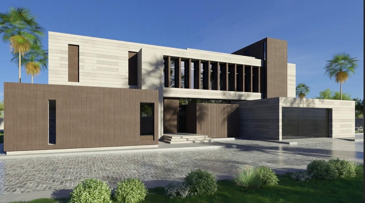 Architectural visualisation of Hamala Gardens front exterior