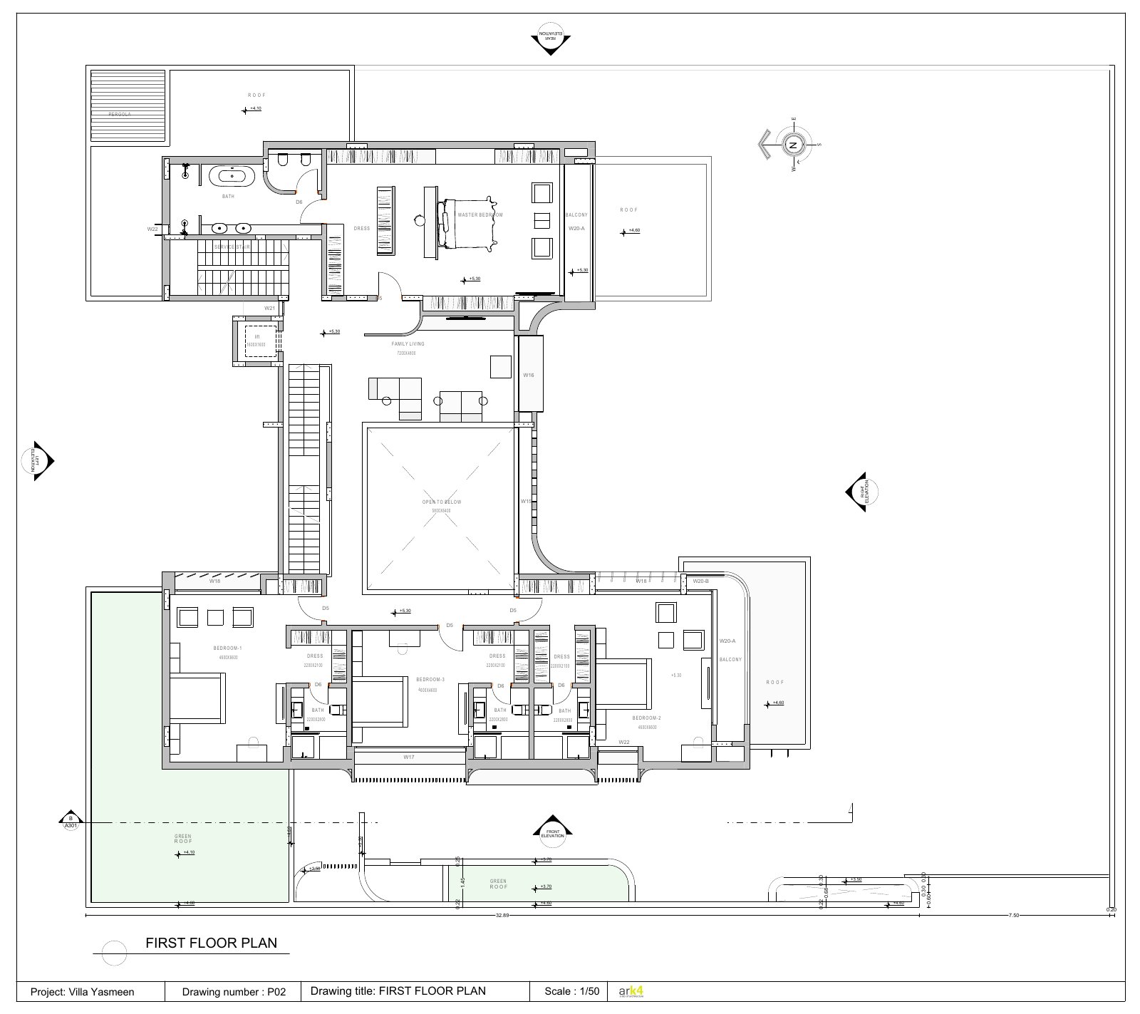 Villa Yasmeen first floor plan preview